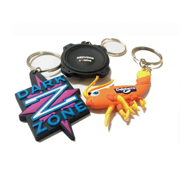 Custom 3D PVC Keychains