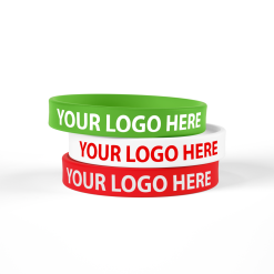 Alternative view of Printed silicone wristbands