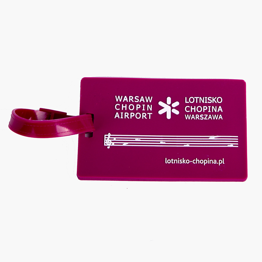 PVC luggage tags
