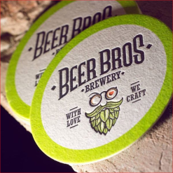 Alternative view of Promo pak coasters, coasters for mug, coasters for beer