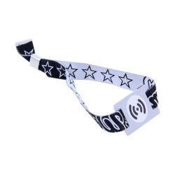 Alternative view of RFID fabric wristbands