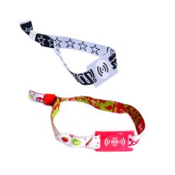 Cintapunto® RFID fabric wristbands