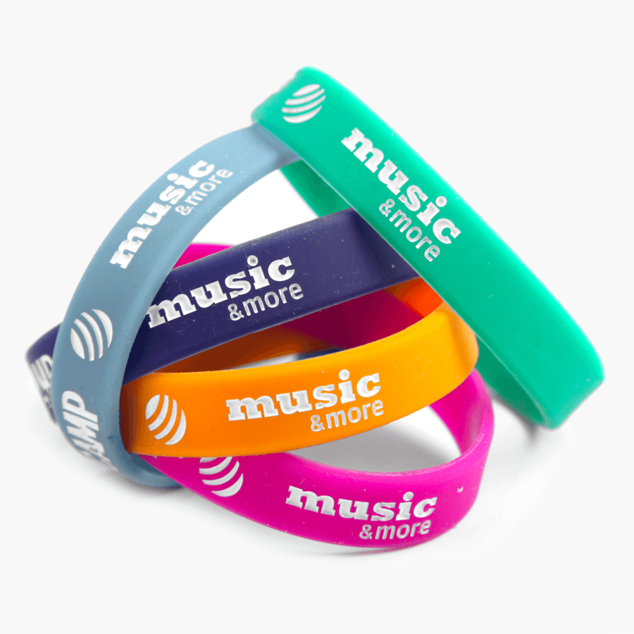 Debossed Silicone Wristbands