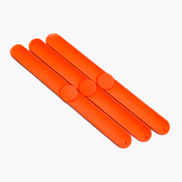 Silicone proximity wristbands with RFID