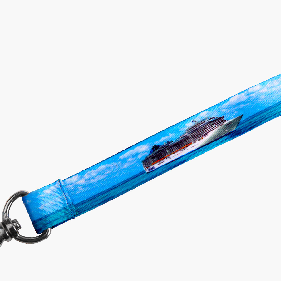 Full color printed custom lanyards