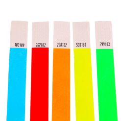 Alternative view of Tyvek wristbands for hospitals