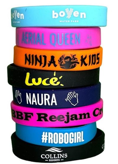 Express printed silicone wristband | Rubber Bracelets