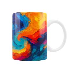 White promotional mugs with Full printing Cintapunto®