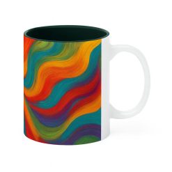 Promotional mugs with Full printing | White with a colored interior Cintapunto®
