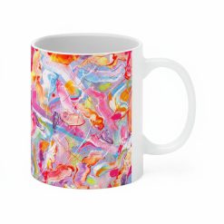 Alternative view of White promotional mugs with Full printing